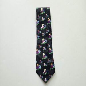 Keith Daniels Black Easter Egg Neck Tie